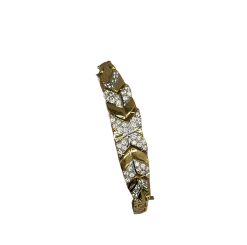 Bracelet Maillon Vénitien Or Jaune 18K 13.31 Grs