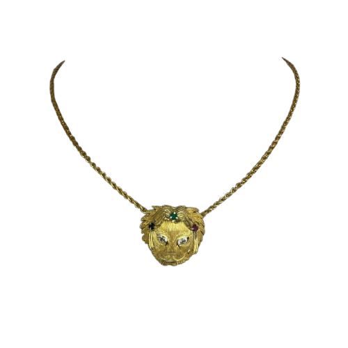 Collier Matinée en Or jaune avec 18K 23.1 Grs