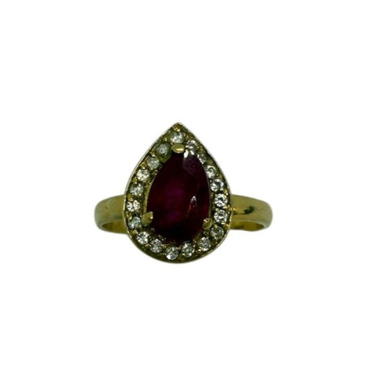 Bagues en Or Jaune 18K Taille-52