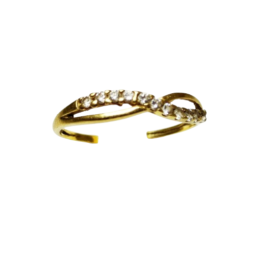Bague en Or Jaune 18K Taille-52