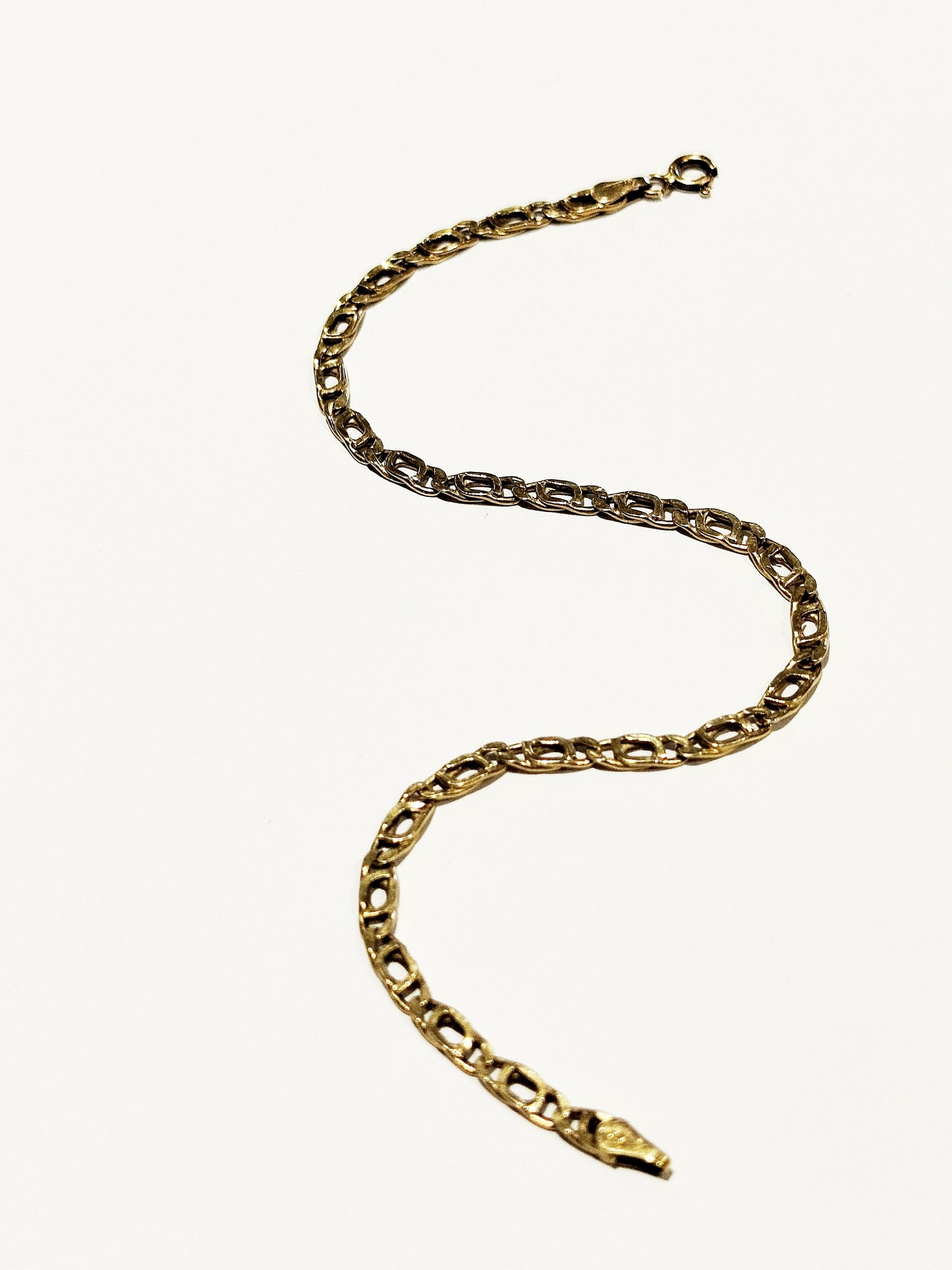 Bracelet gourmette en or jaune 18K 2.64 Grs