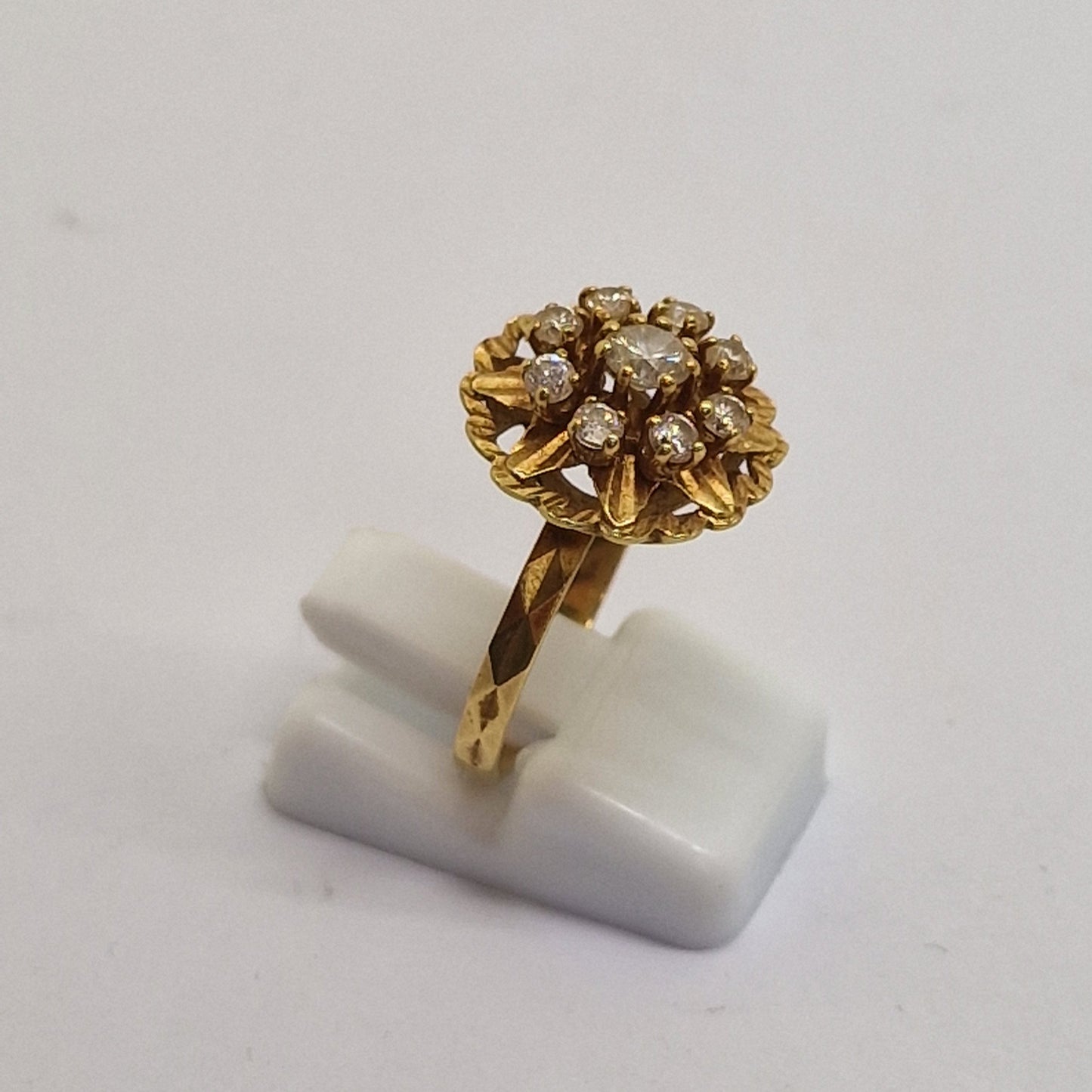 Bague Chou en Or Jaune 18K Taille-56