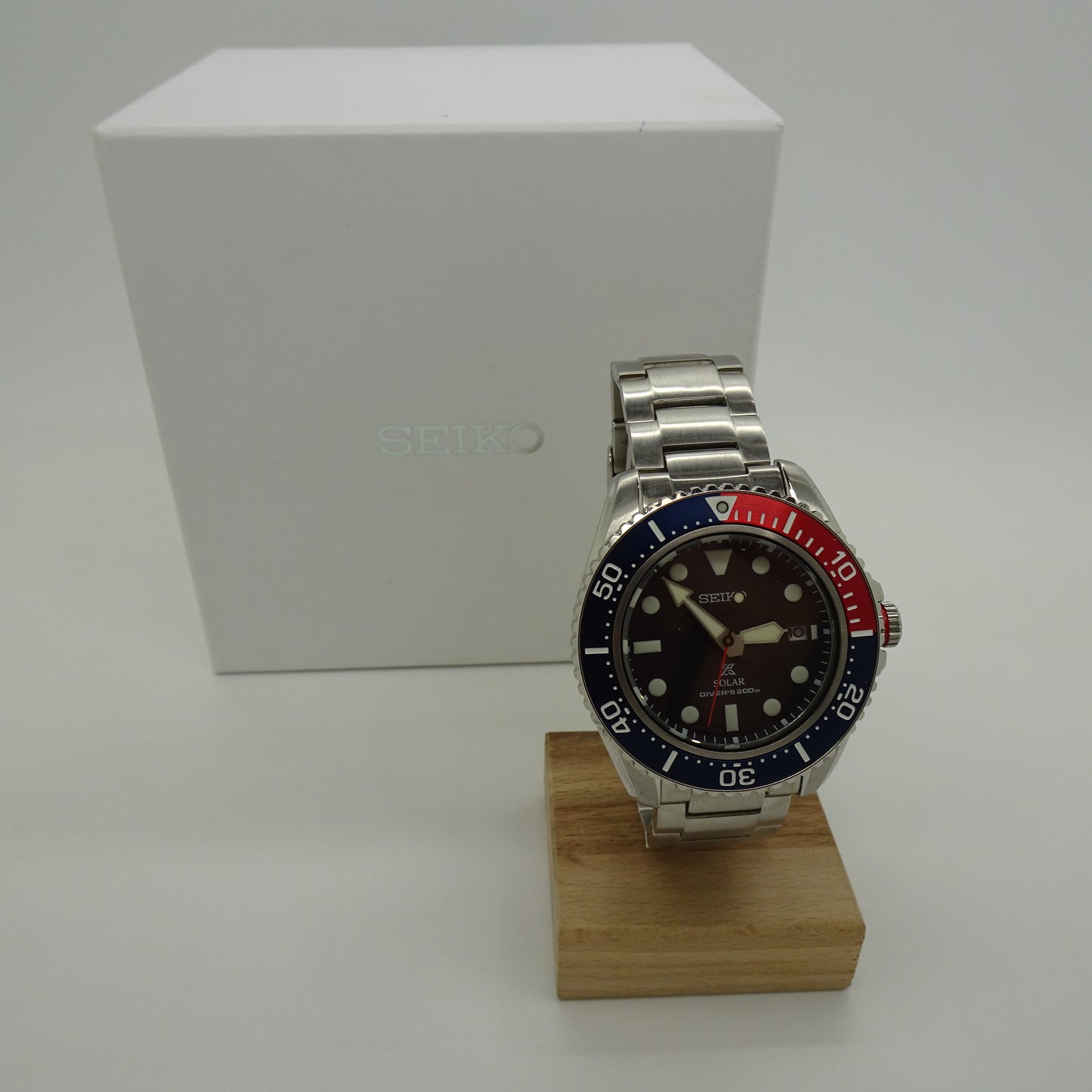 Montre Seiko Prospex Solaire Diver's 2018 en très bon état