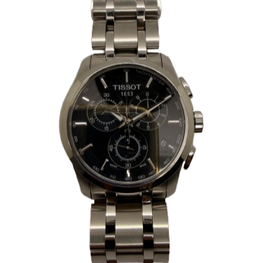 Montre Tissot Couturier Quartz Chronographe en Acier 41mm