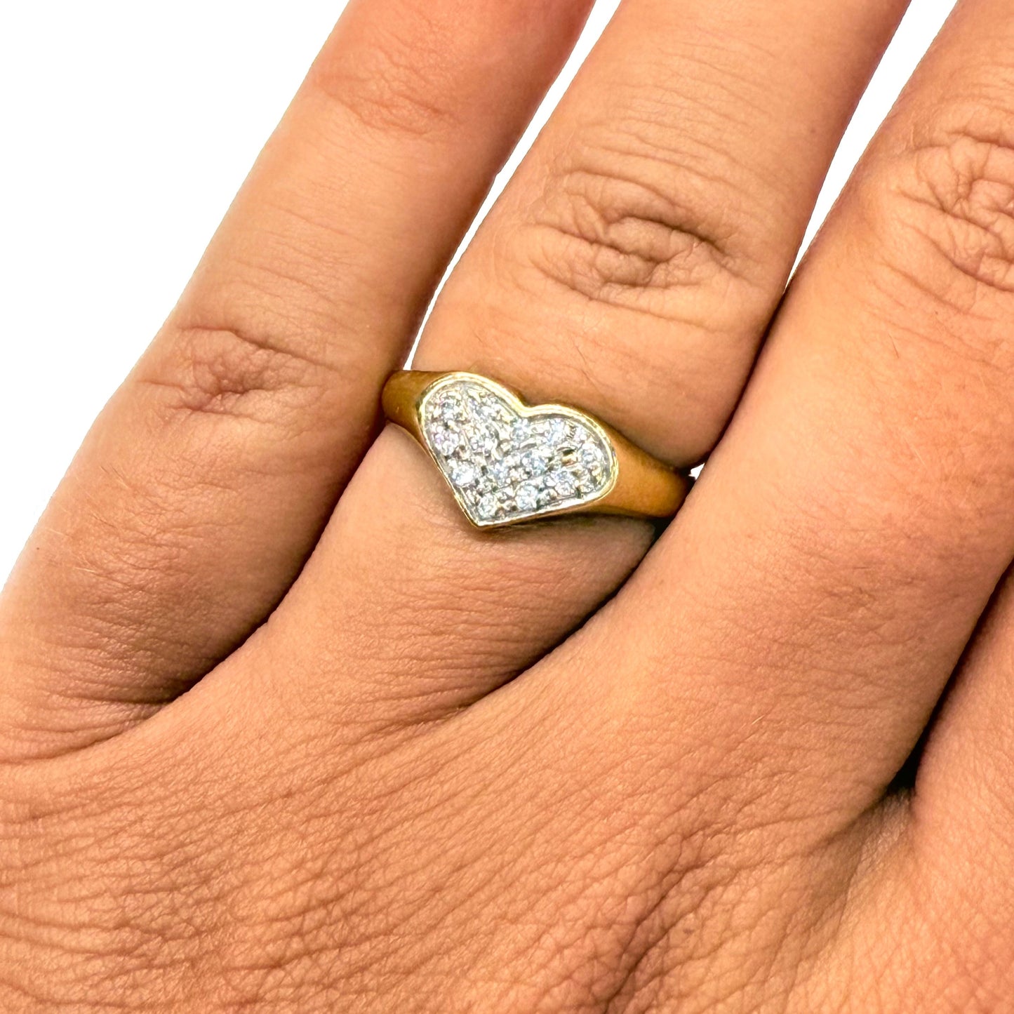 Bague Or Jaune 18k Taille-54
