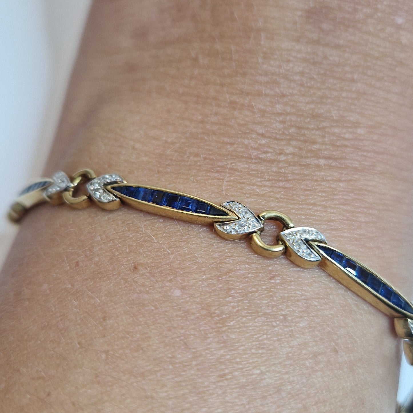 Bracelet en Or Jaune 18K 10.30 Grs