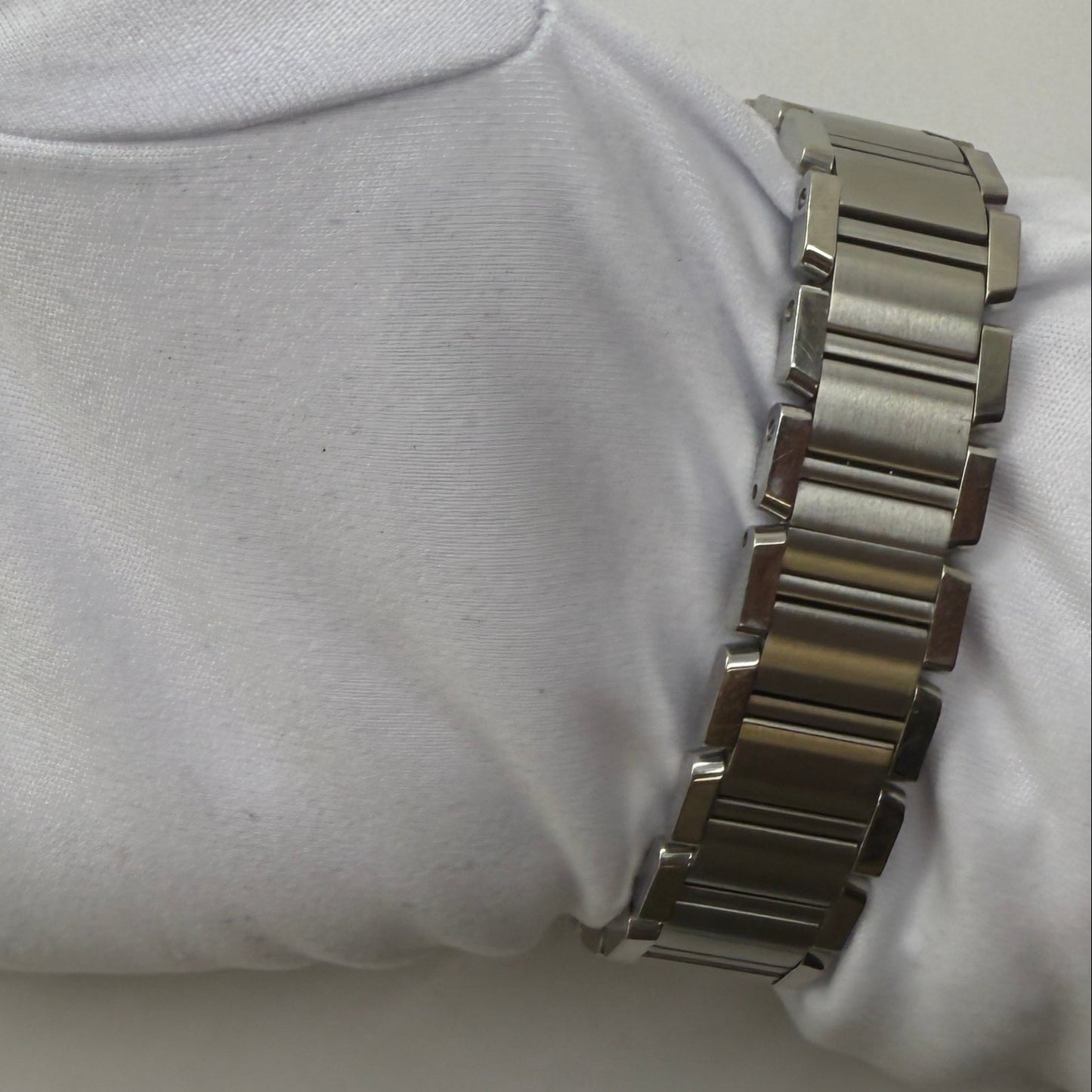 Montre Cartier Tank Automatique Acier 2004 en Très Bon Etat