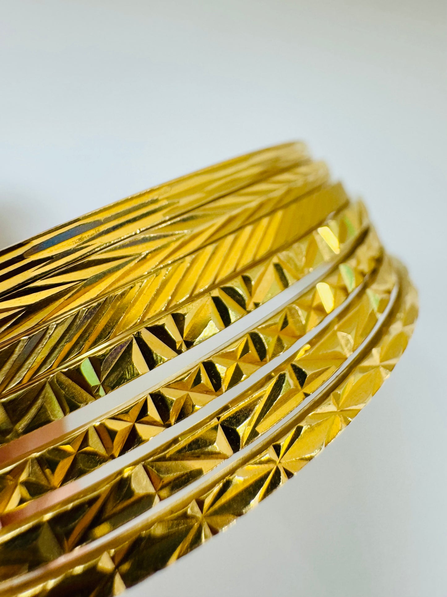 Bracelet semainier en or jaune 18K 49.51 Grs