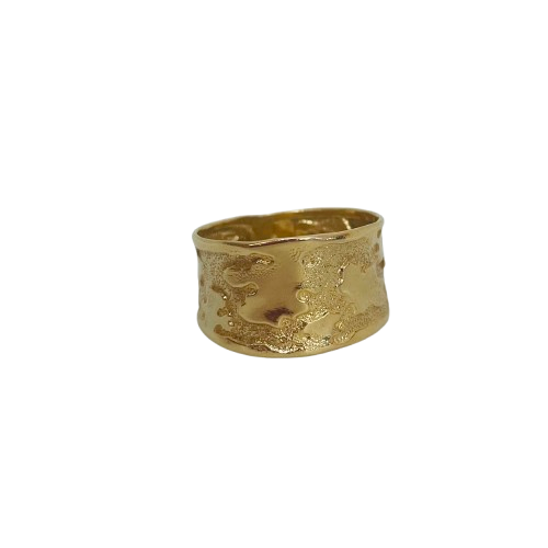 Jonc en Or Jaune 18 Carats - Taille 57