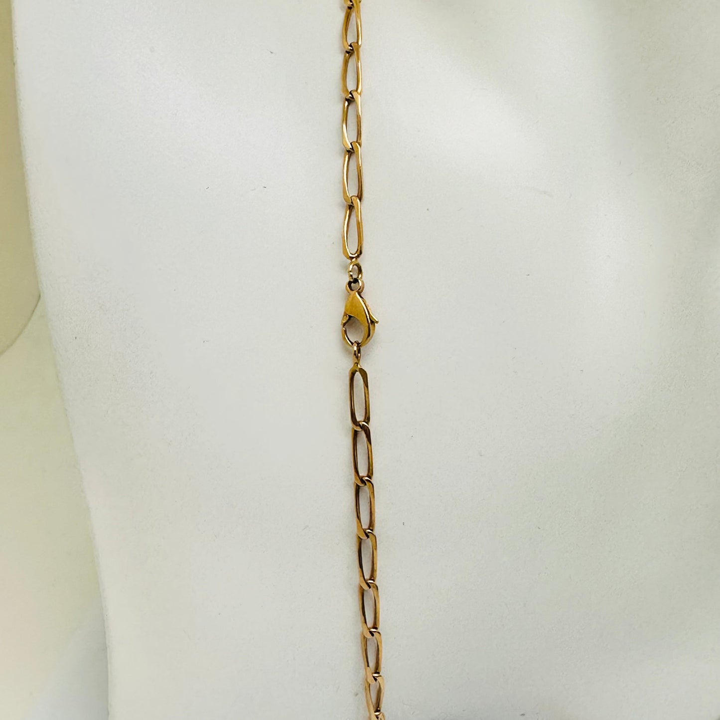 Collier Matinée Or Jaune 18 Carats, Maille Cheval – 14.7Grs