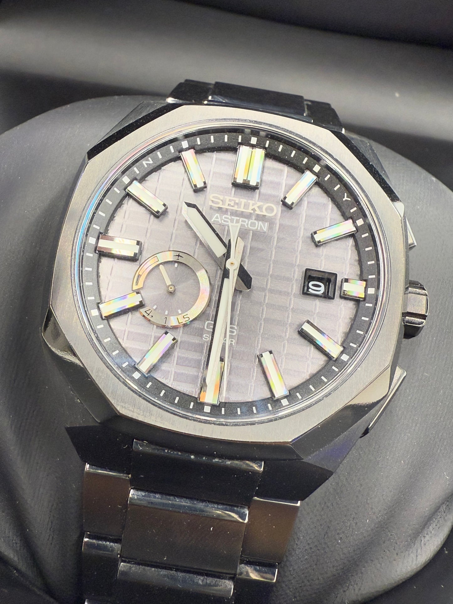 Montre Seiko Astron Solar GPS Titane Carboné
