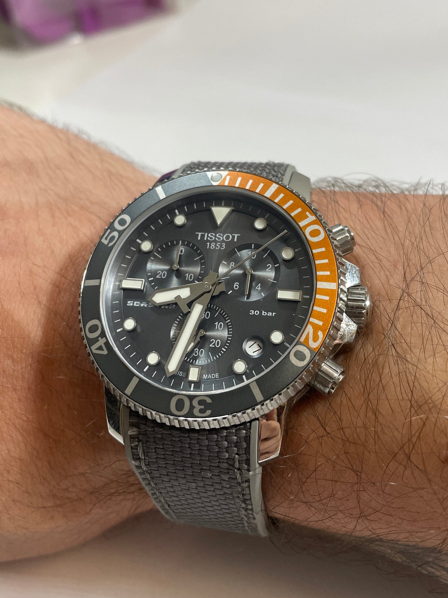 Montre Tissot Quartz Homme - Modèle T1241A en bon état