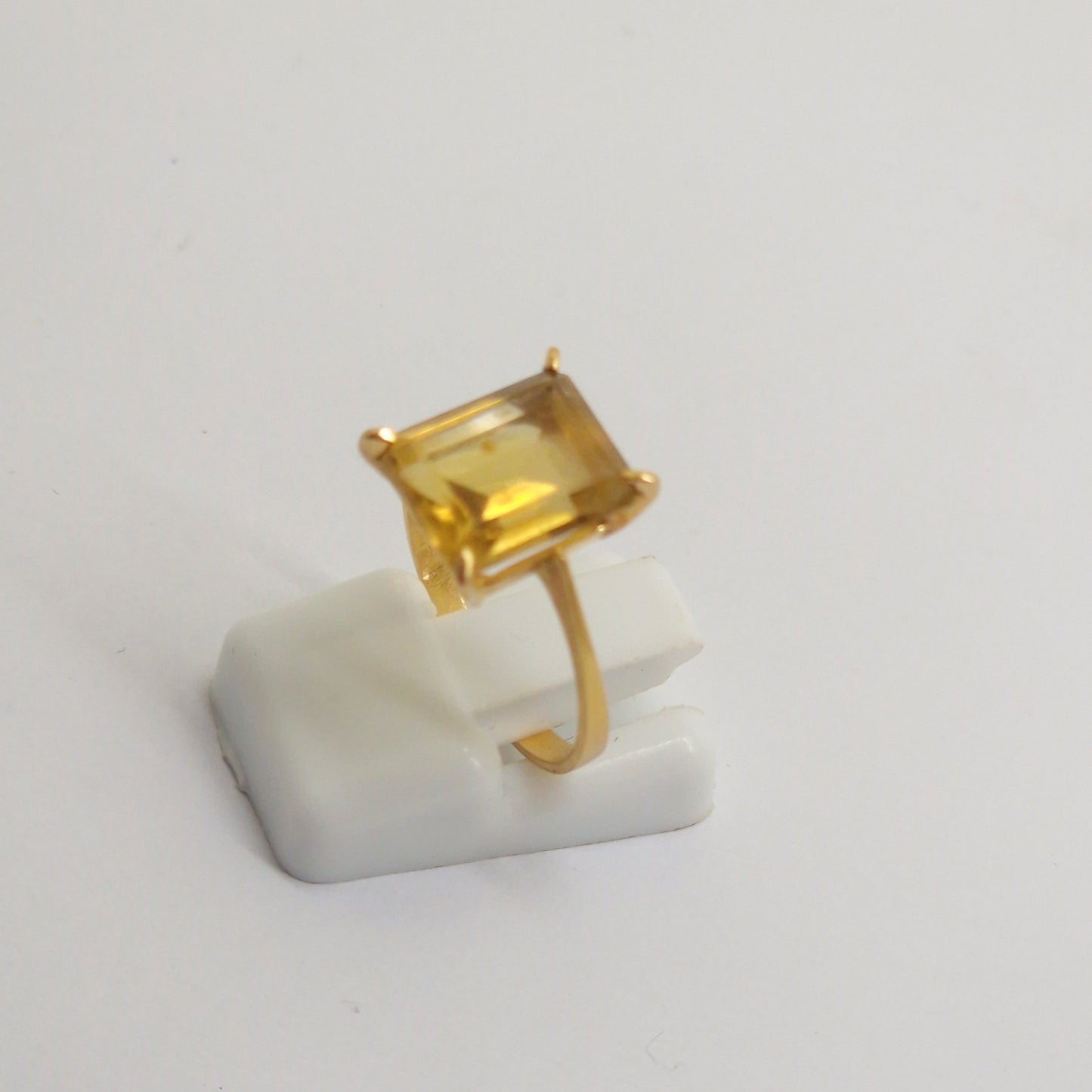Bague en OR Jaune 18K Taille-52