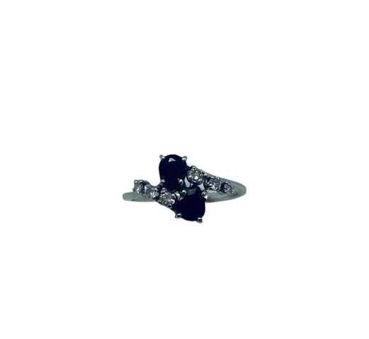 Bagues en Or Gris 18K Taille-49
