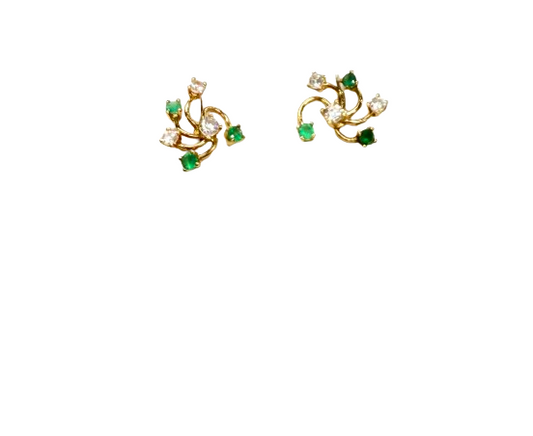 Boucles d'oreilles Or Jaune 18k 1.33 Grs