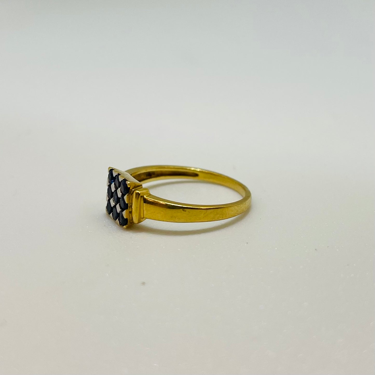 Bague en Or Jaune 18K Taille-52.5