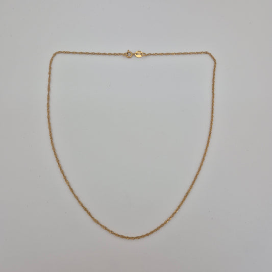 Collier Princesse en Or Jaune 21K - 2.33 Grs