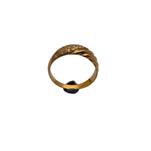 Alliance en Or Jaune 18K Taille-55