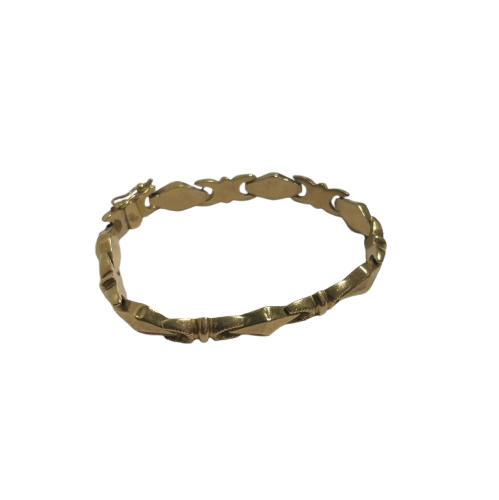 Bracelet Gourmette en Or Jaune 18K 9.2 Grs
