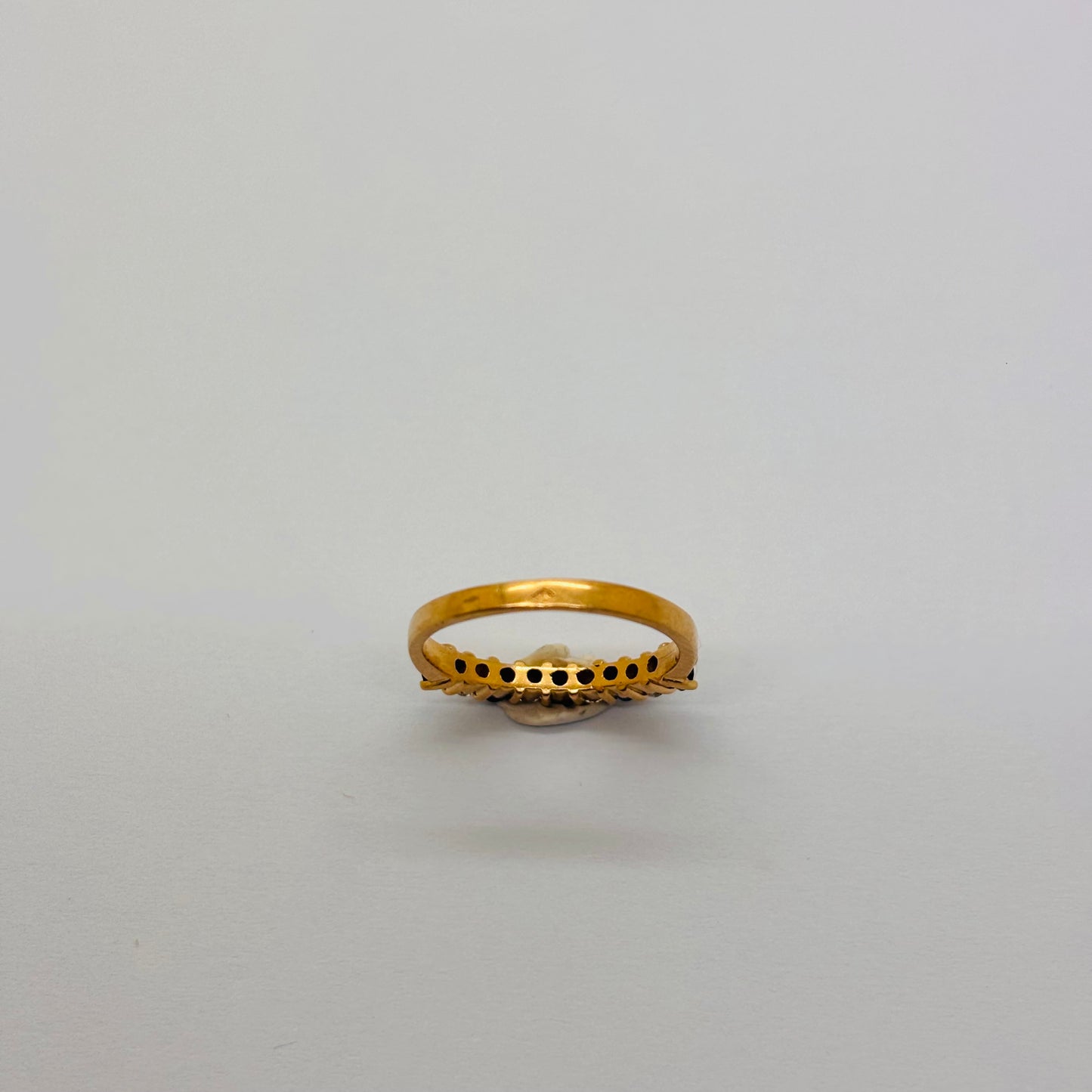 Bague en Or Jaune 18K Taille-46