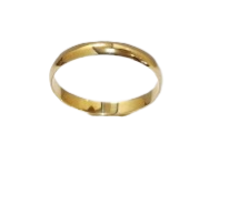 Bagues Alliance Or Jaune 18K 1.88 Grs - Taille 62
