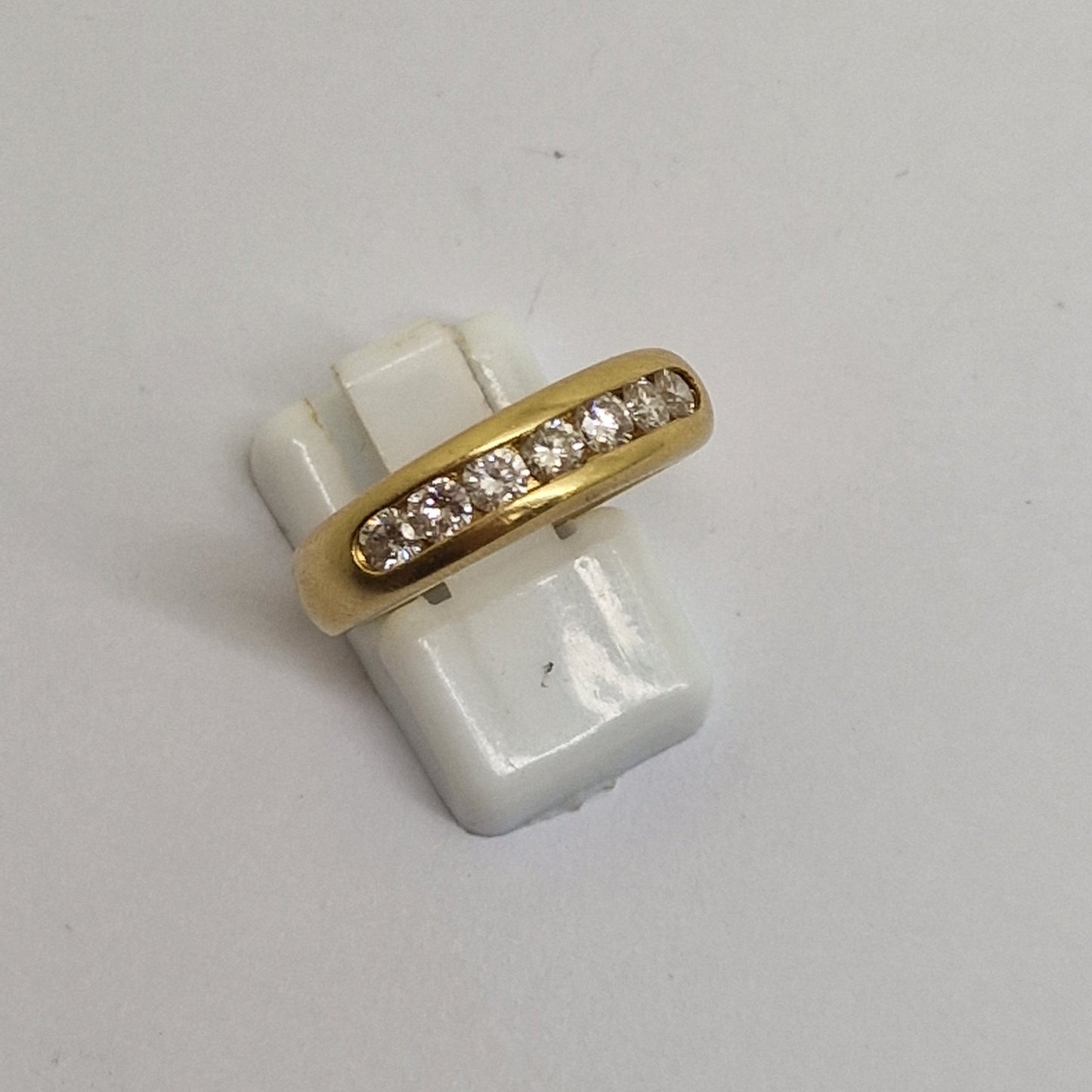 Bague Demi Tour en or jaune 18K Taille-54