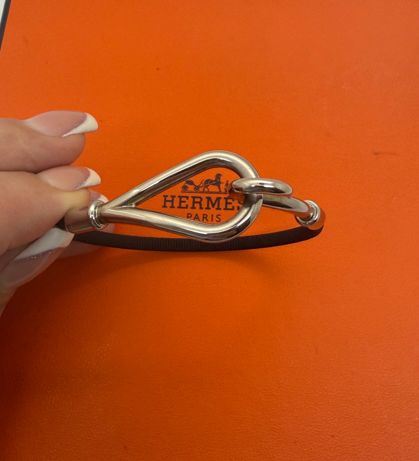 Bracelet Hermès en Nylon Fantaisie 9.05 Grs