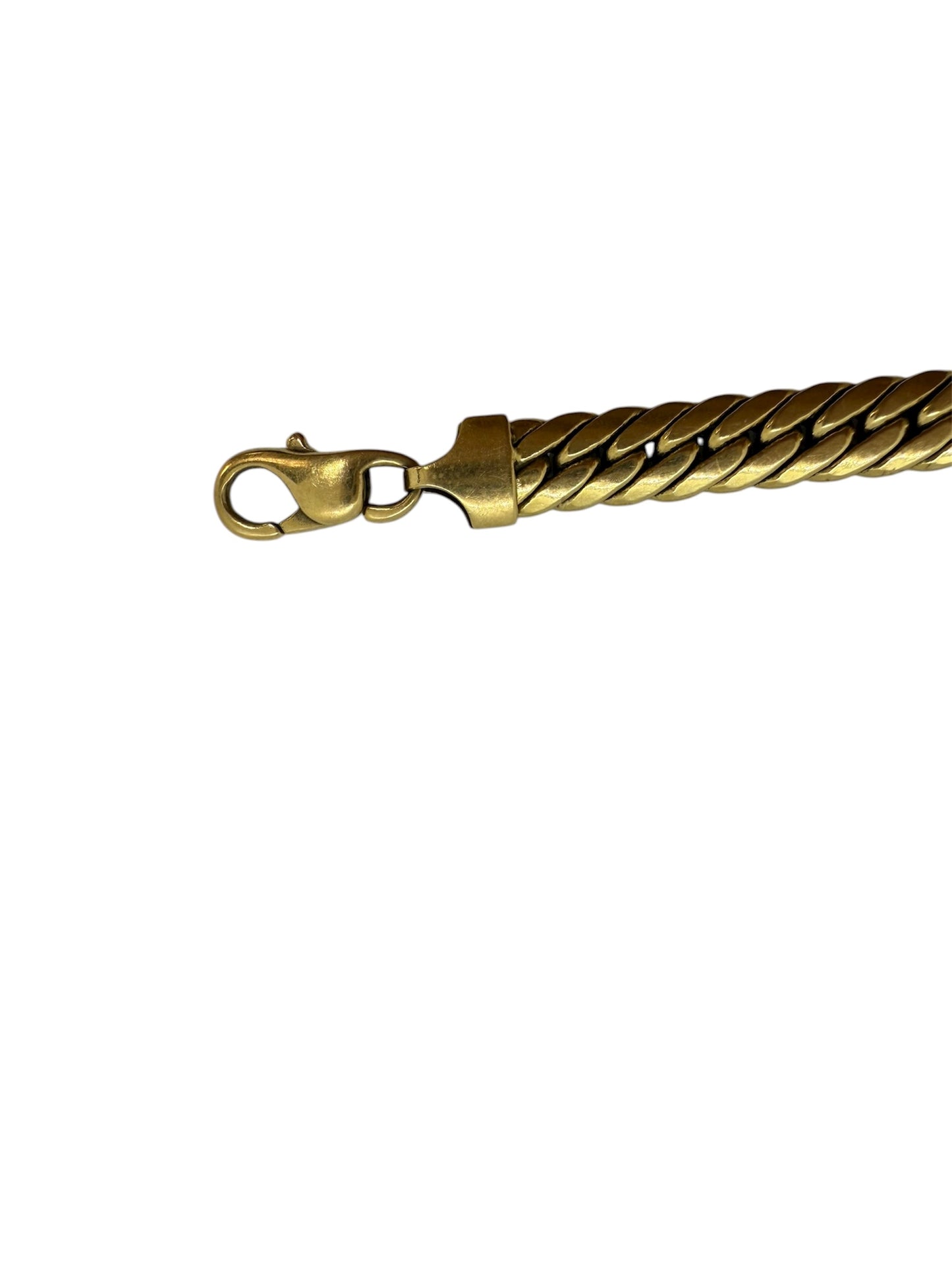 Bracelet Maillon en Or Jaune 18K 13.04 Grs