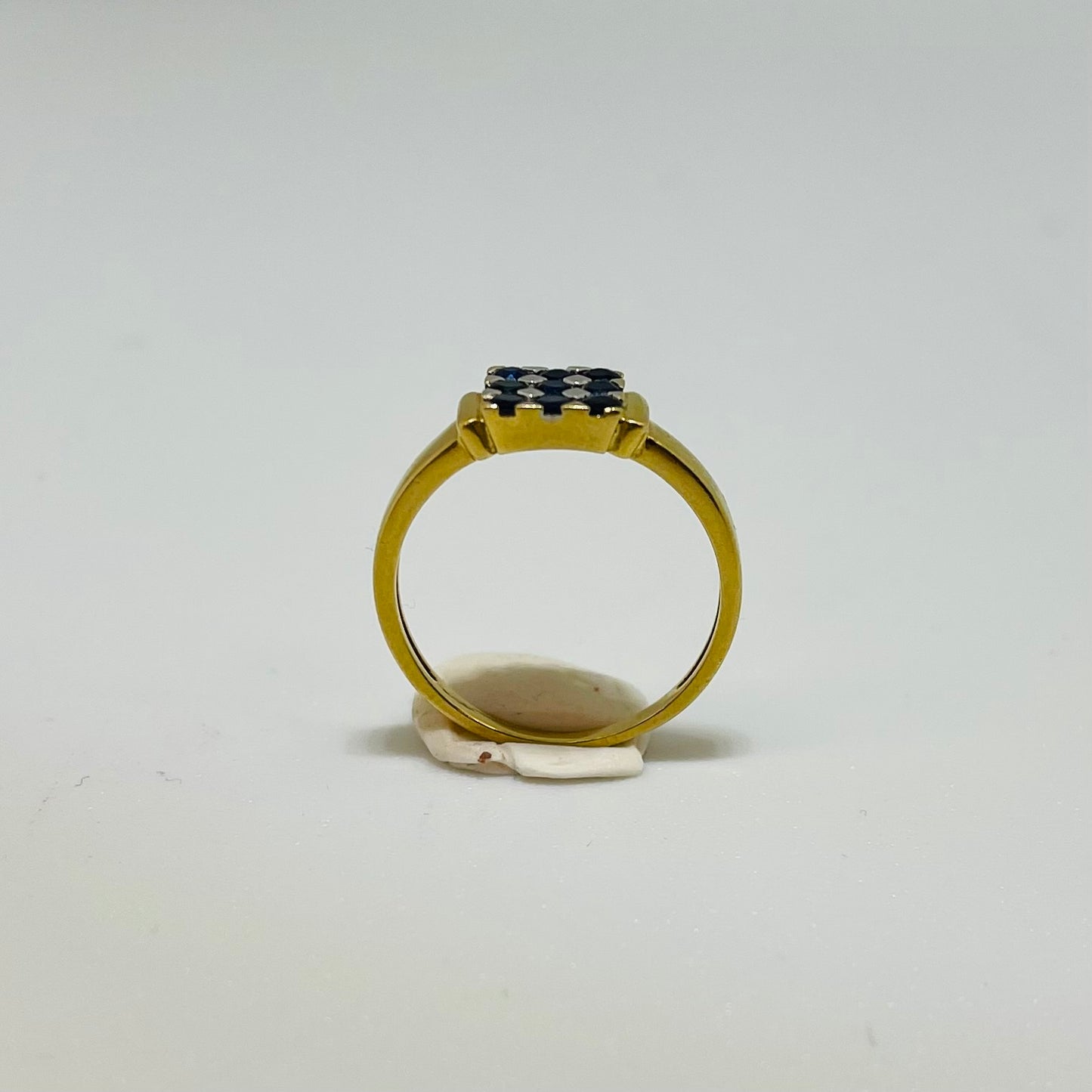 Bague en Or Jaune 18K Taille-52.5