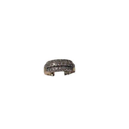 Bague Baguette en Or Jaune avec 28 Diamants - T 60