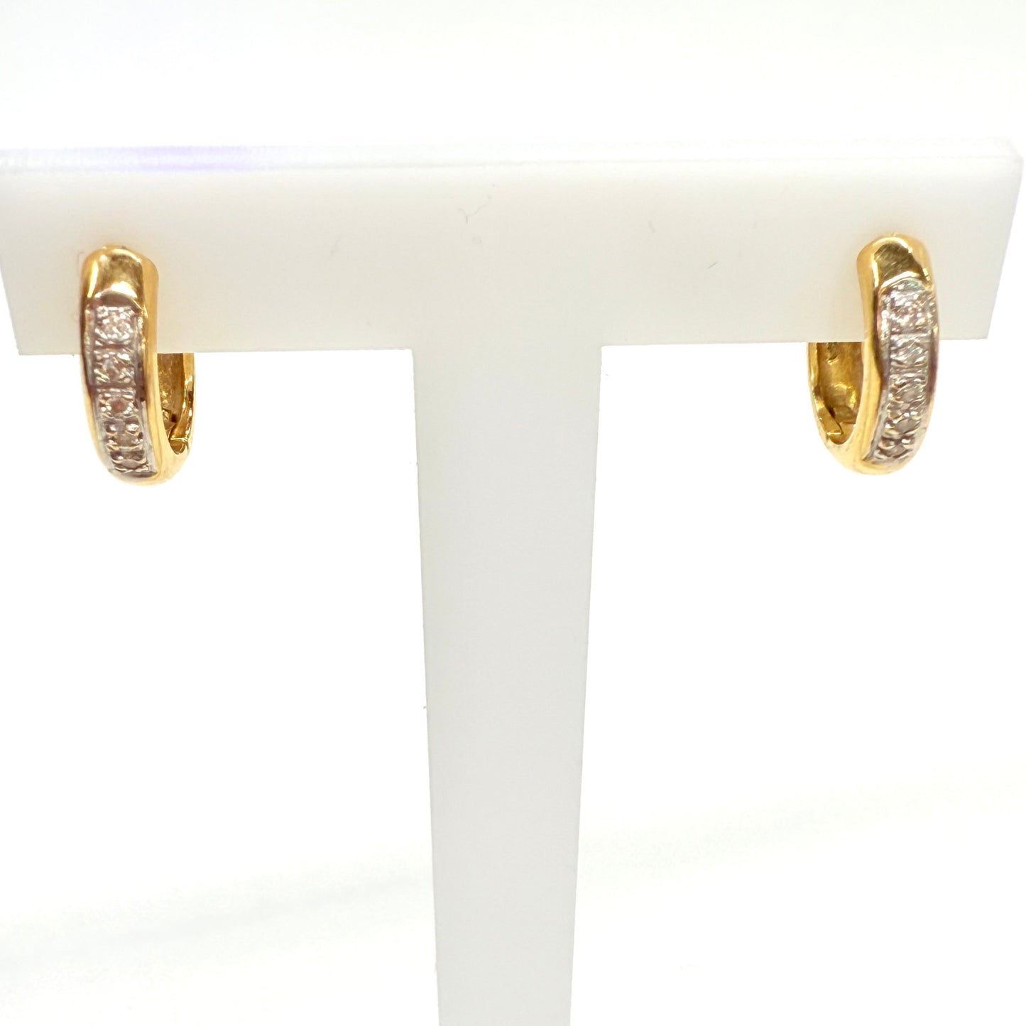 Créoles en Or Jaune 18k 3.69 Grs