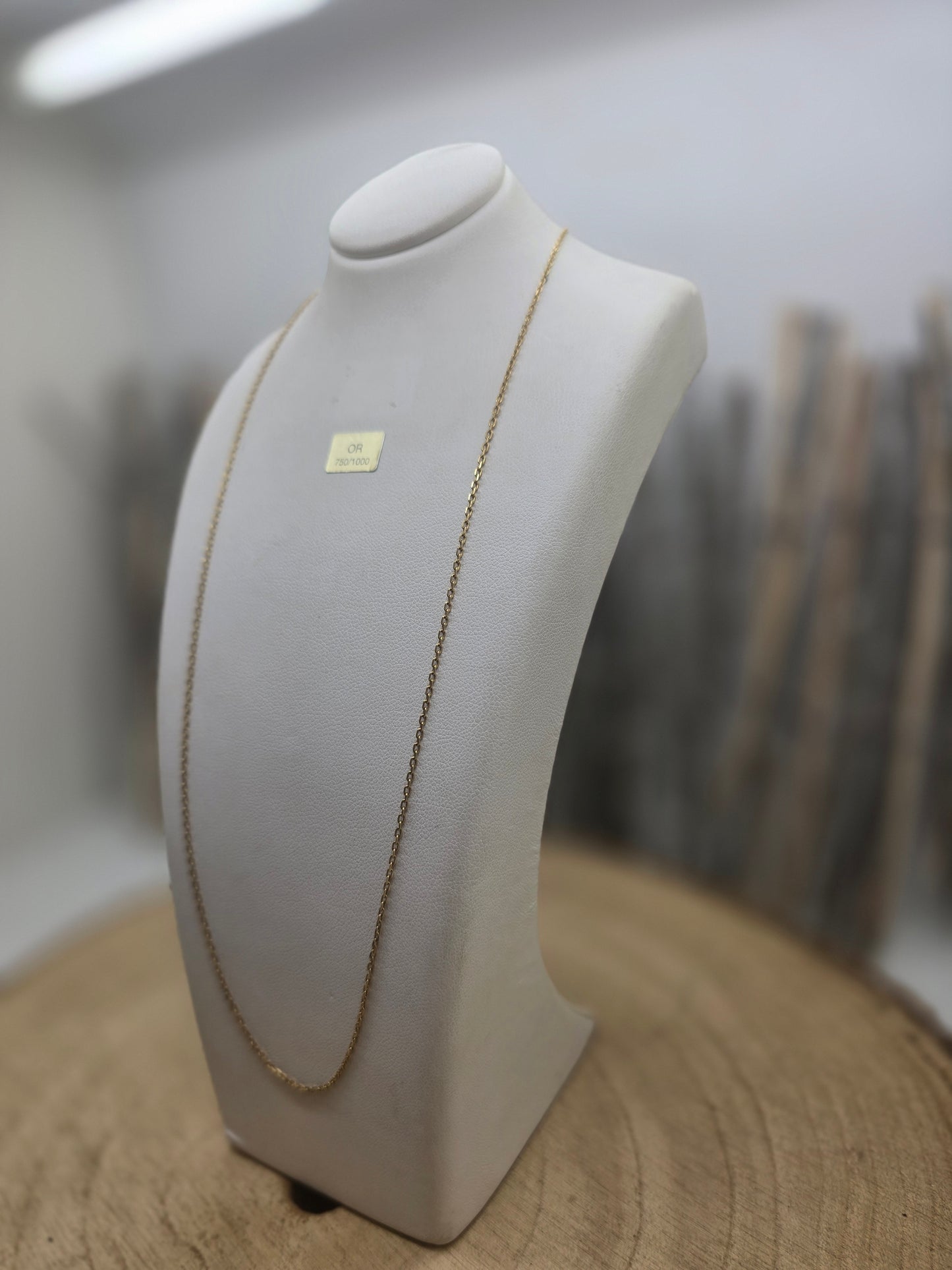 Collier Princesse en Or Jaune 18K 2.46 Grs