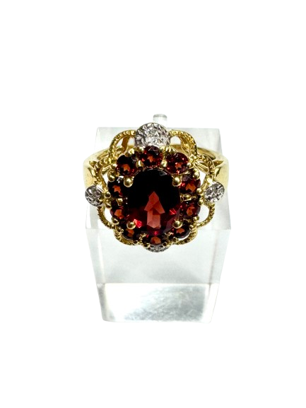 Chou Bague Or Jaune 18K Taille-52