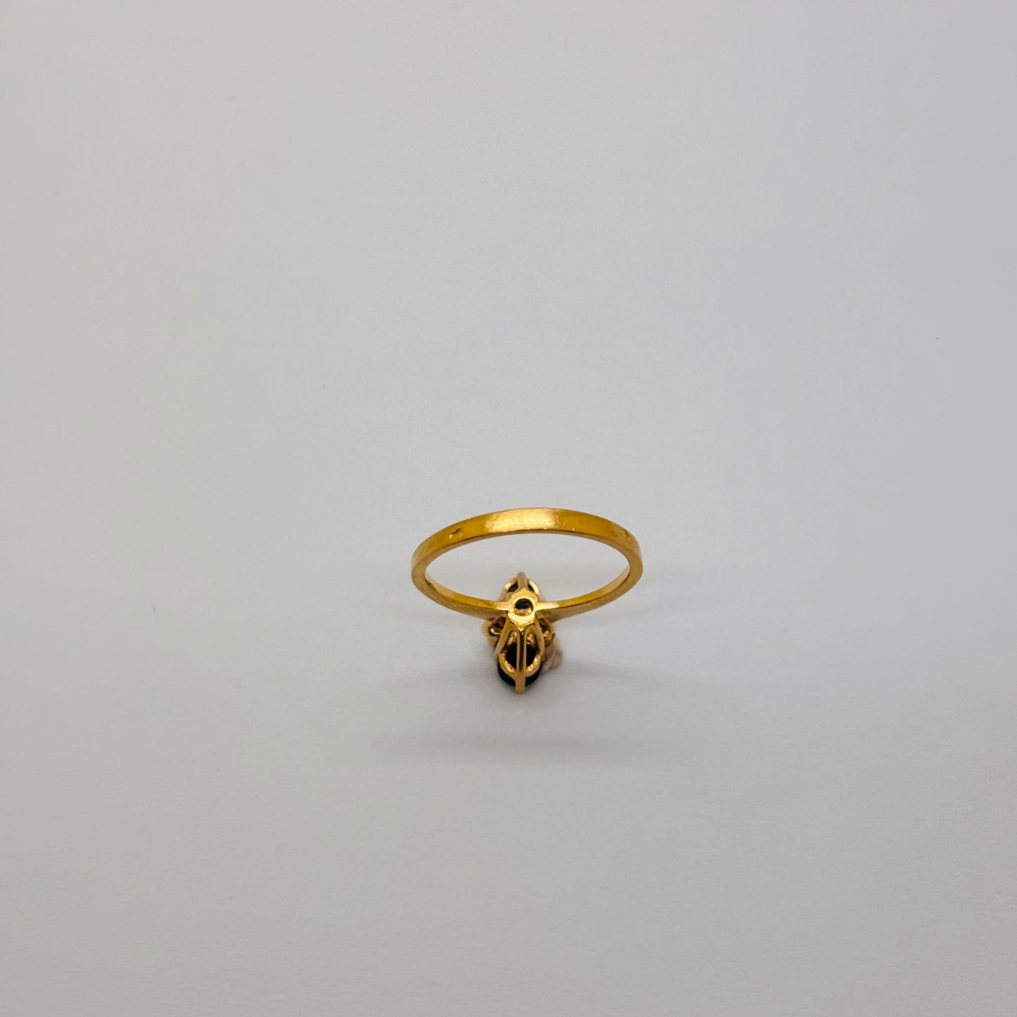 Bague Or Jaune 18K 18K Taille-50