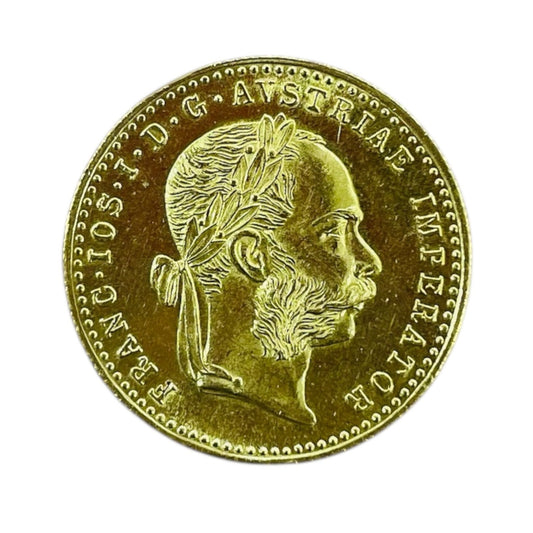 Pièce en Or Jaune 22K - 3.49g Ducat 1915