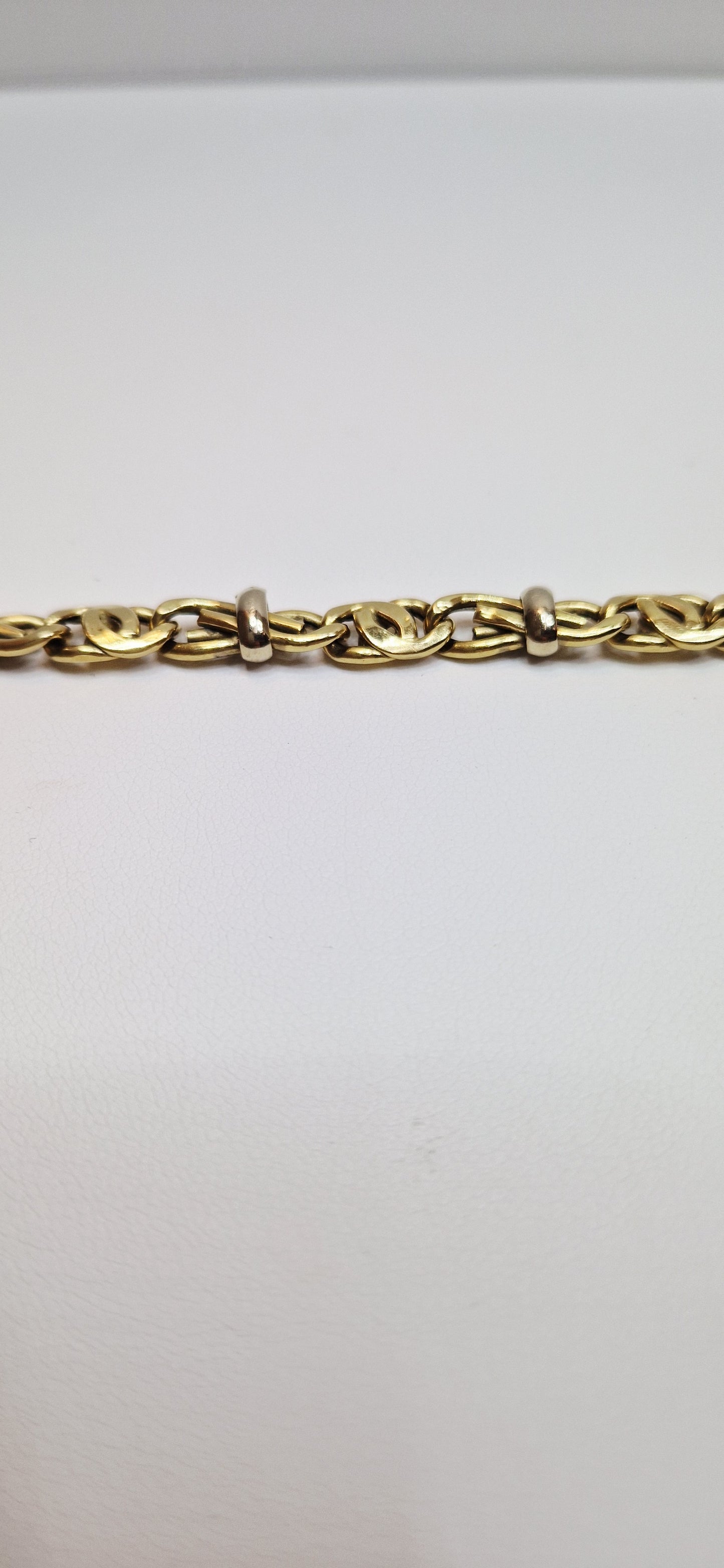 Bracelet Maillon Royale en Or Jaune 18K 11.60 Grs