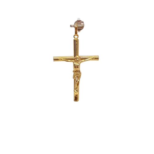 Pendentif Croix Or Jaune 18k -Poids - 1.31 Grs
