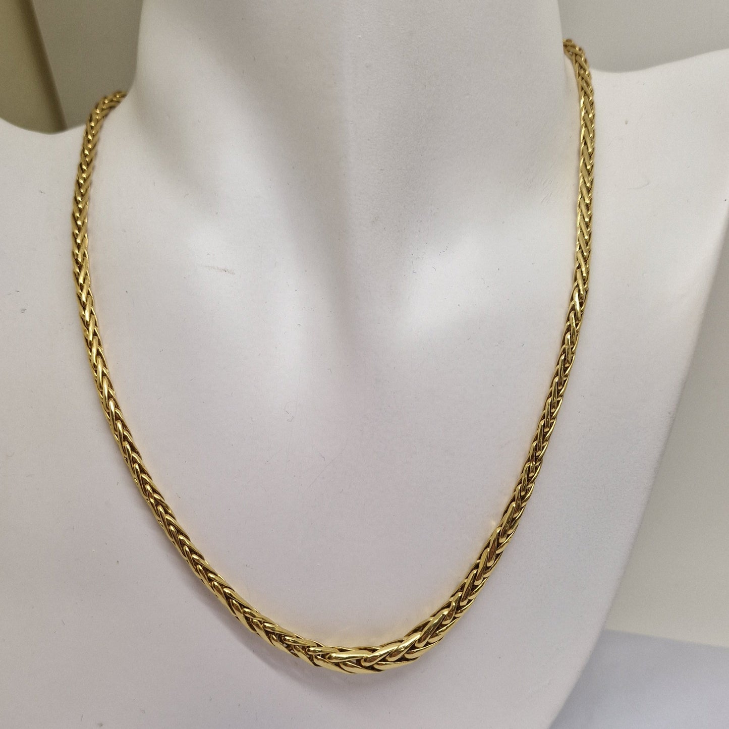 Collier Maille Palmier en or jaune 18K 42 cm