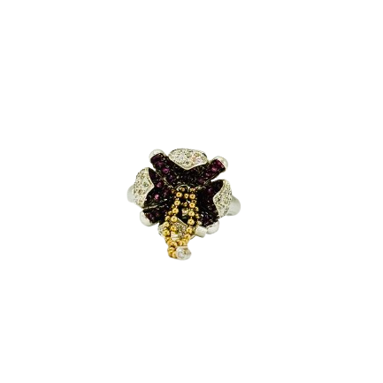 Bagues en or blanc 18K Taille-54