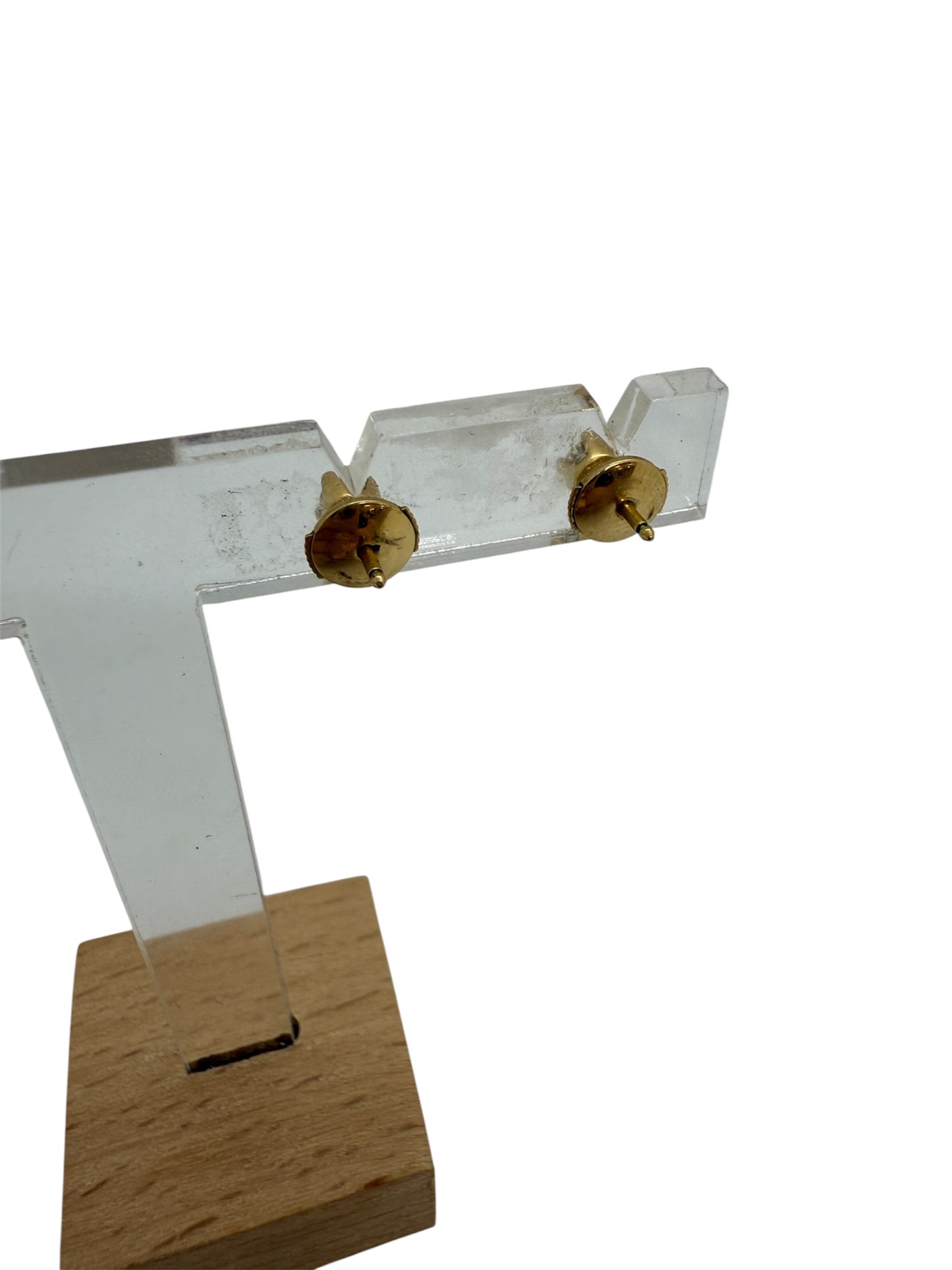 Boucles d'oreilles en or jaune 18K 1.26 Grs