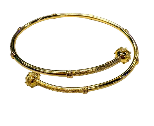 Jonc en or jaune 18k 11.73 Grs