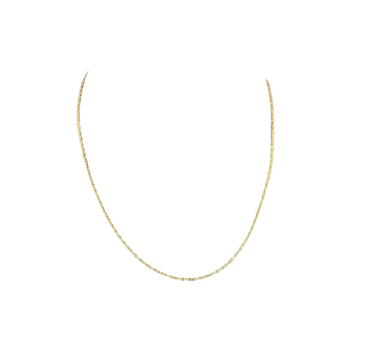 Collier Sautoir Marine Or Jaune 18K 1.28 Grs