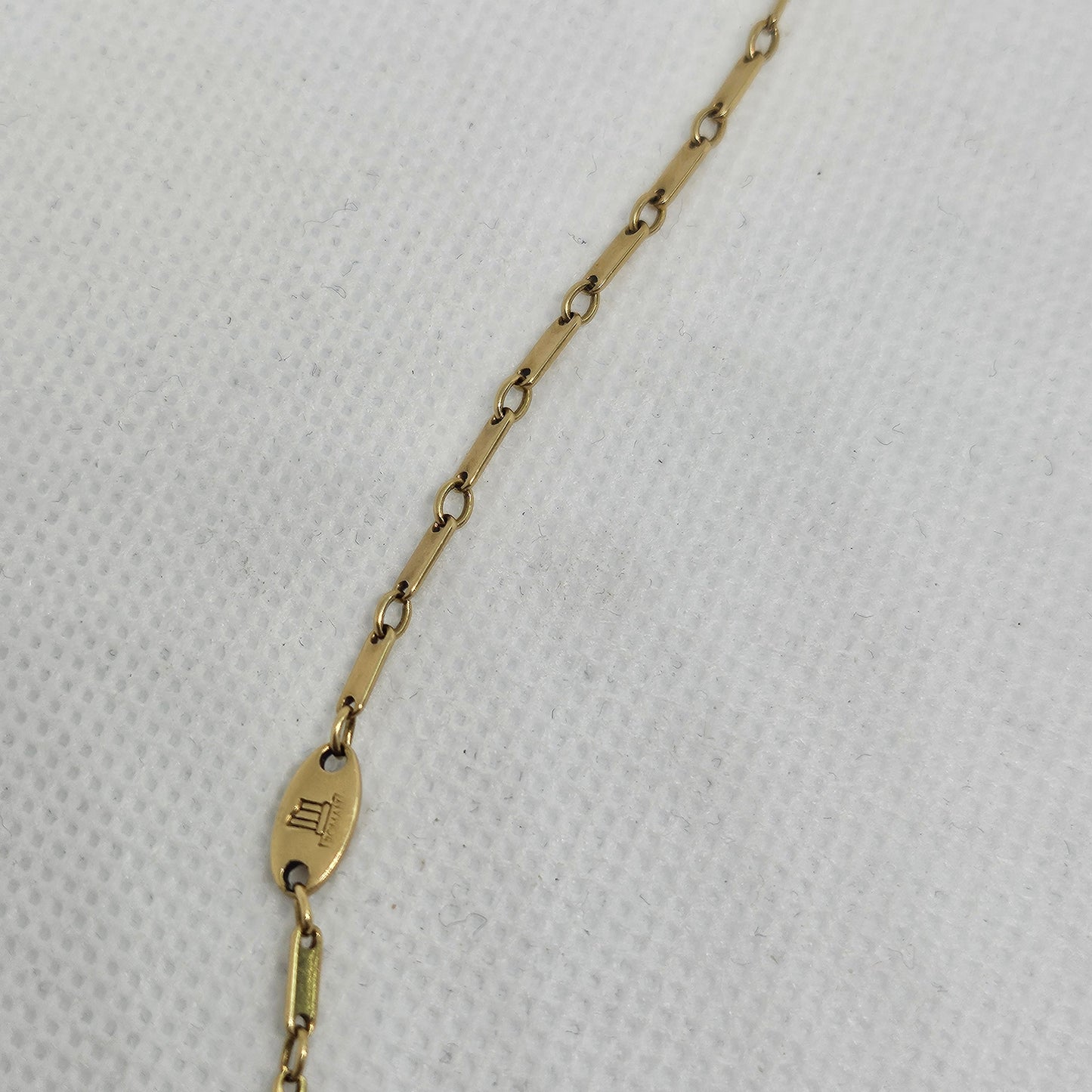 Bracelet Or Jaune Maille Vénitienne 18k 3.66 Grs