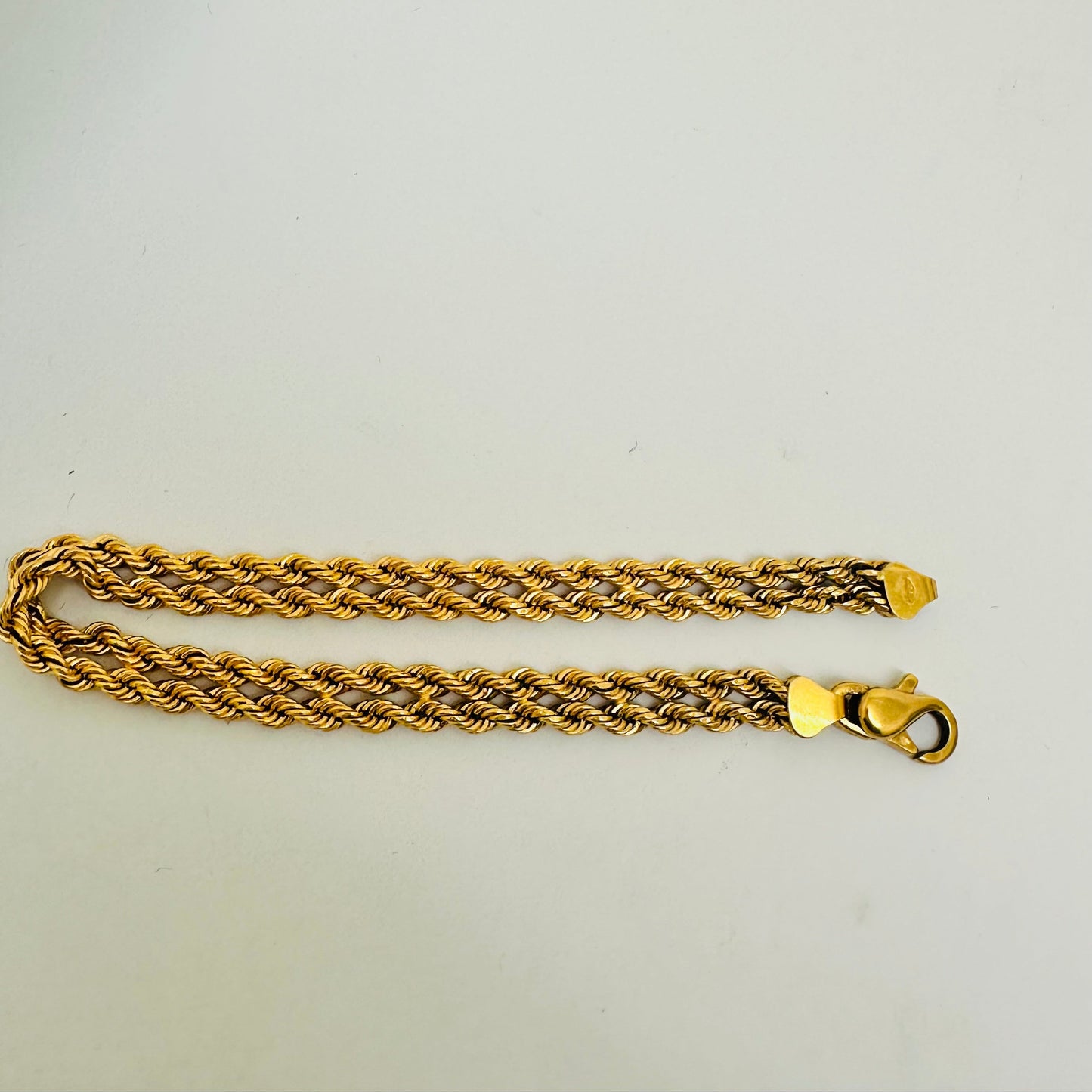 Bracelet Maillon Or Jaune 18K 6.68 Grs