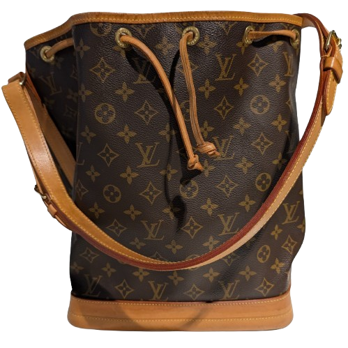 Sac seau Louis Vuitton Noé  en cuir en Bon état général