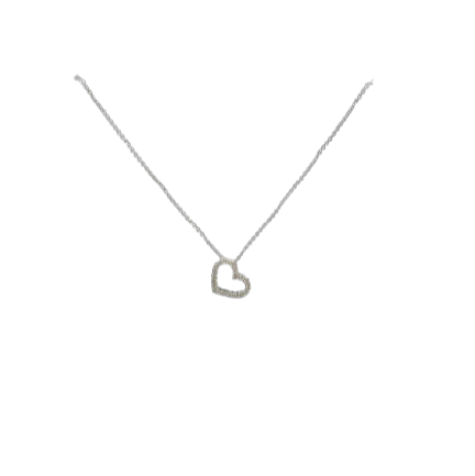 Collier Princesse en Or Blanc 18K 2.78 Grs
