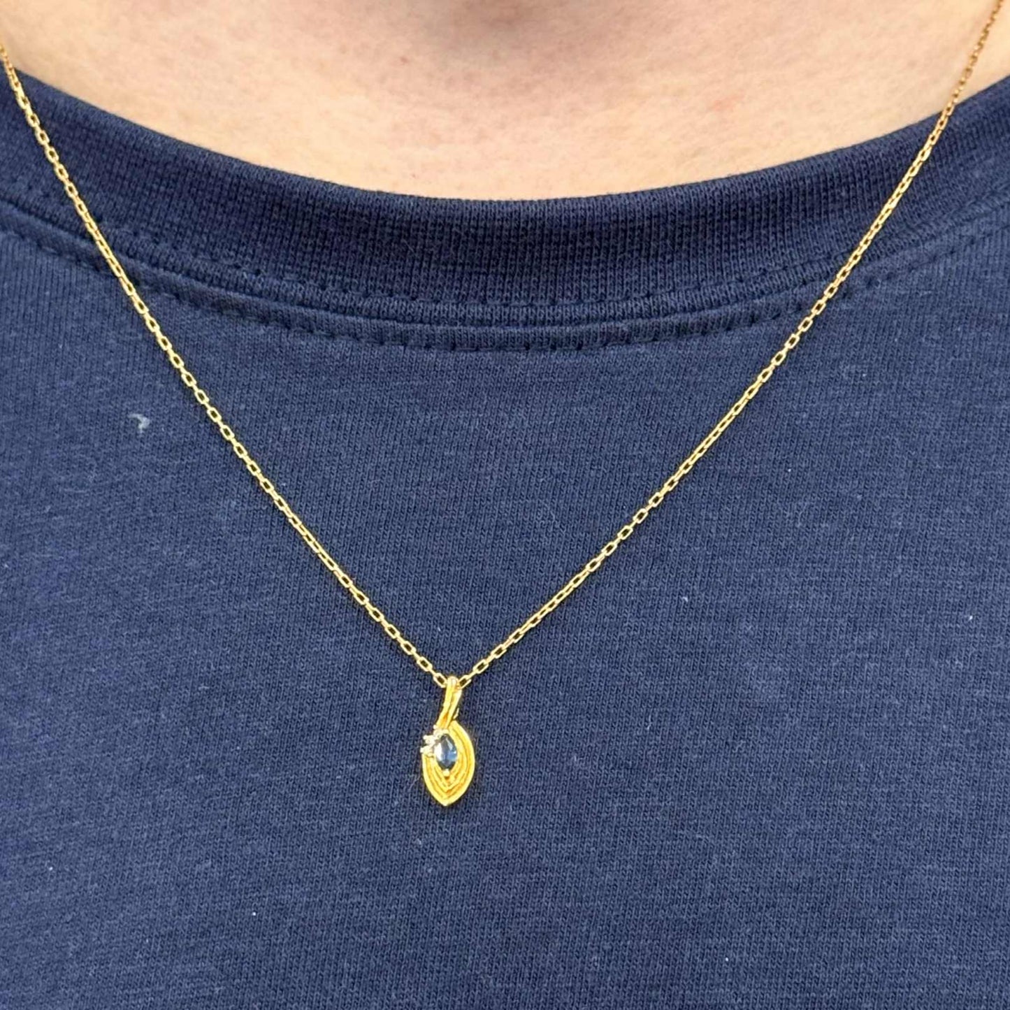 Pendentif en Or Jaune 18K 0.99 Grs