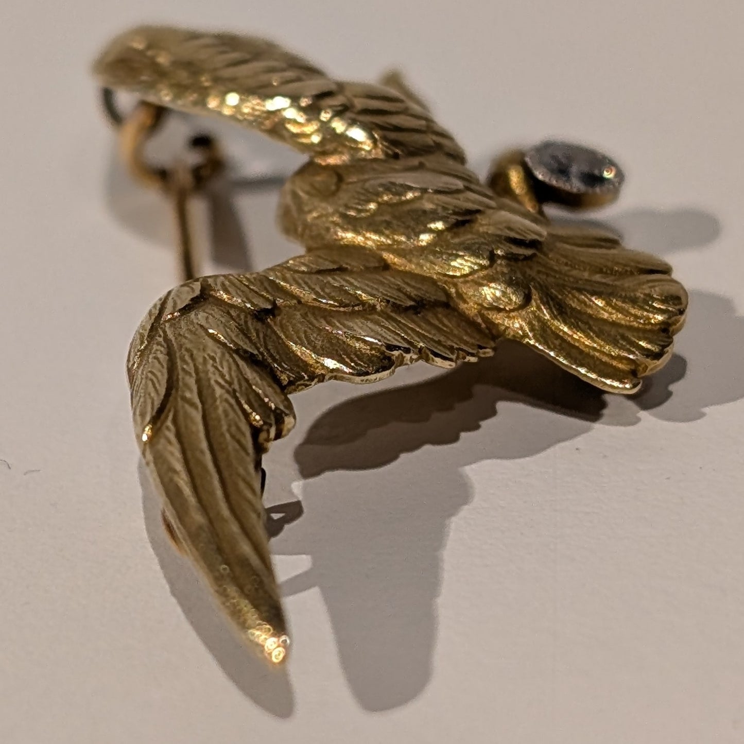 Broche en or jaune 18K 12.61 Grs