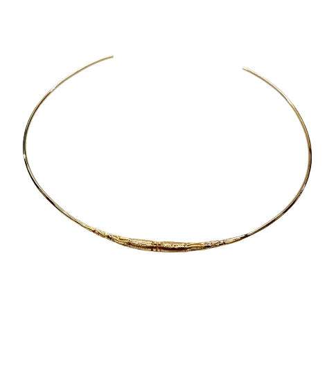 Collier Ras du Cou Or Jaune 18k 16.11 Grs