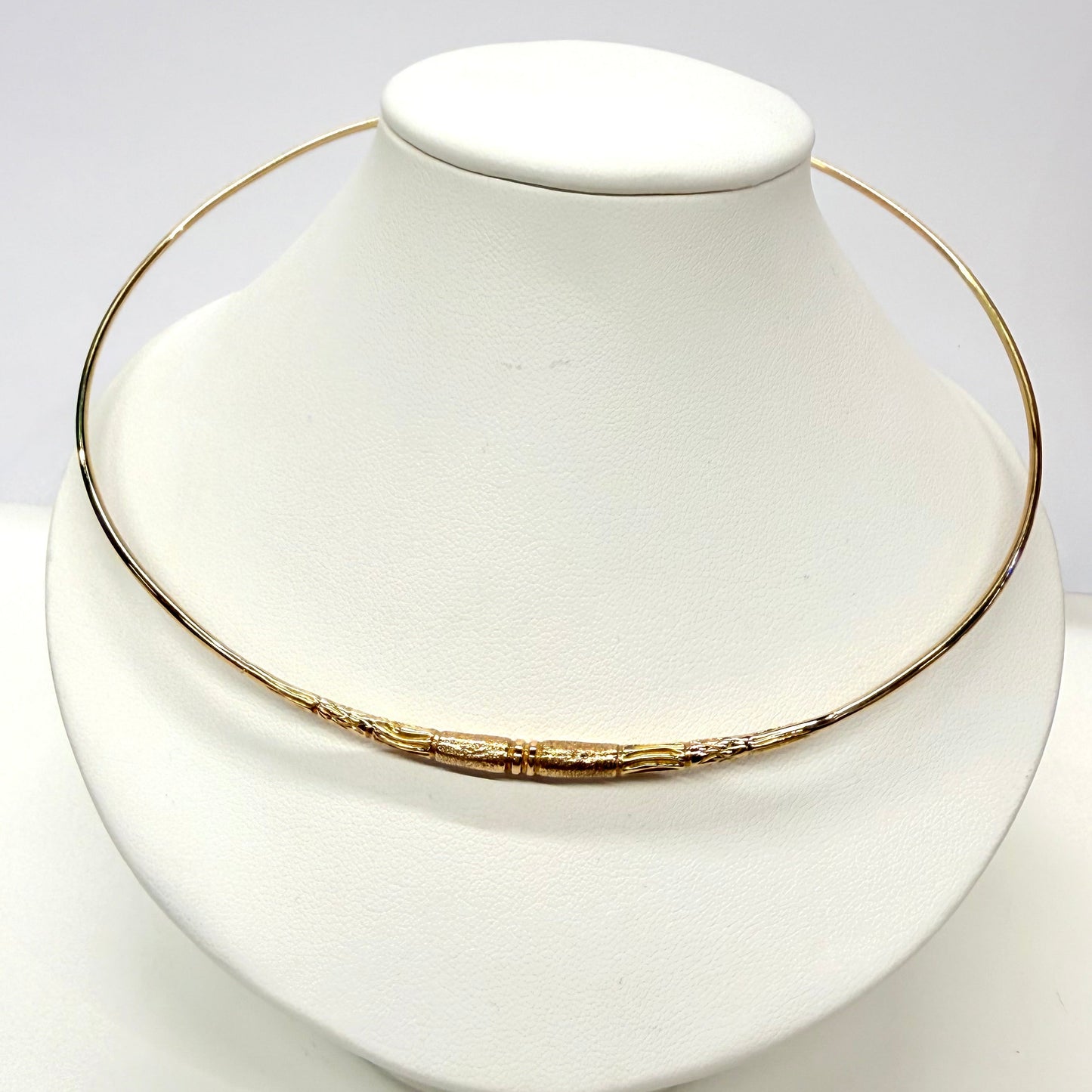 Collier Ras du Cou Or Jaune 18k 16.11 Grs